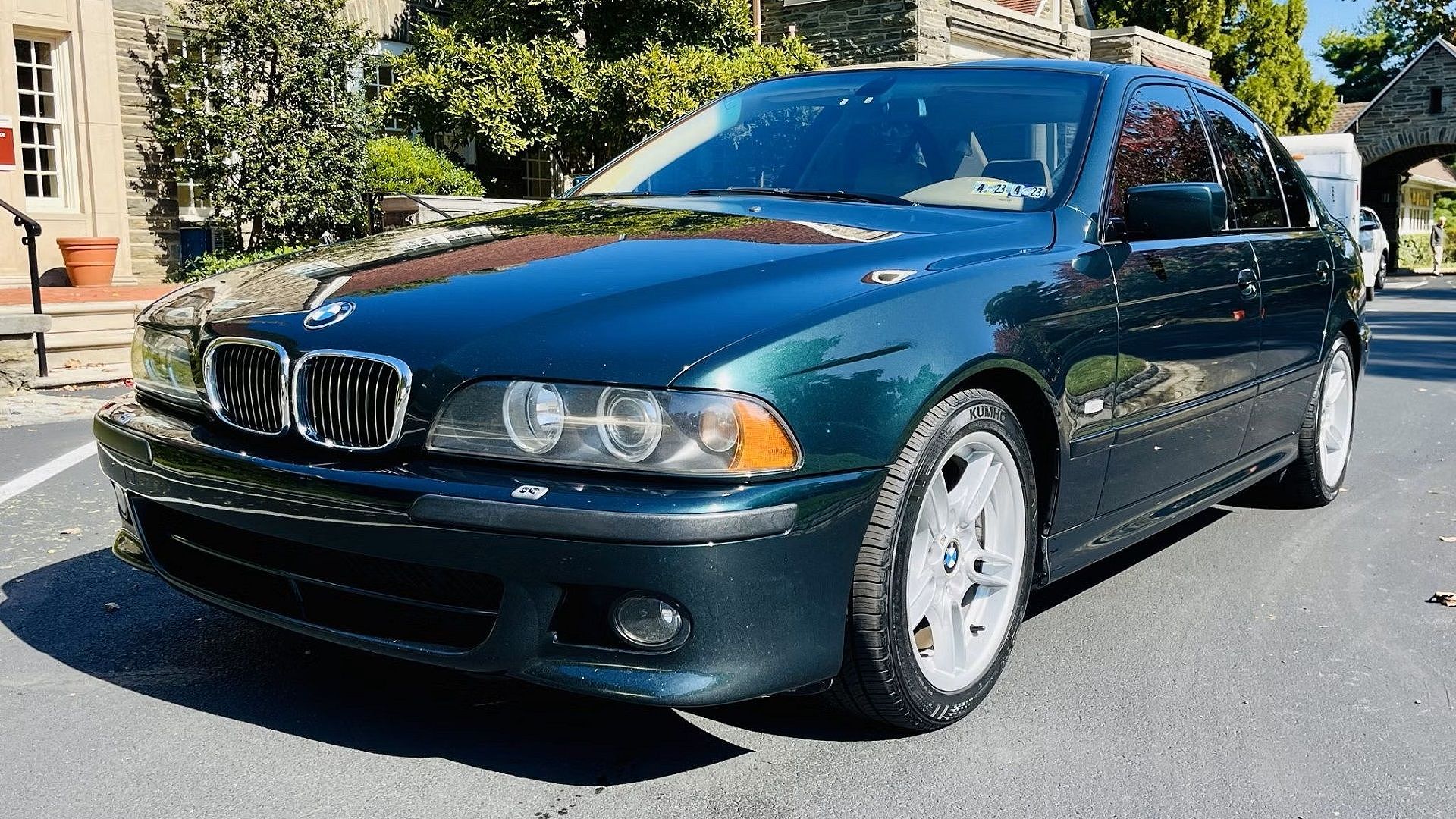 2002 BMW 540i parked