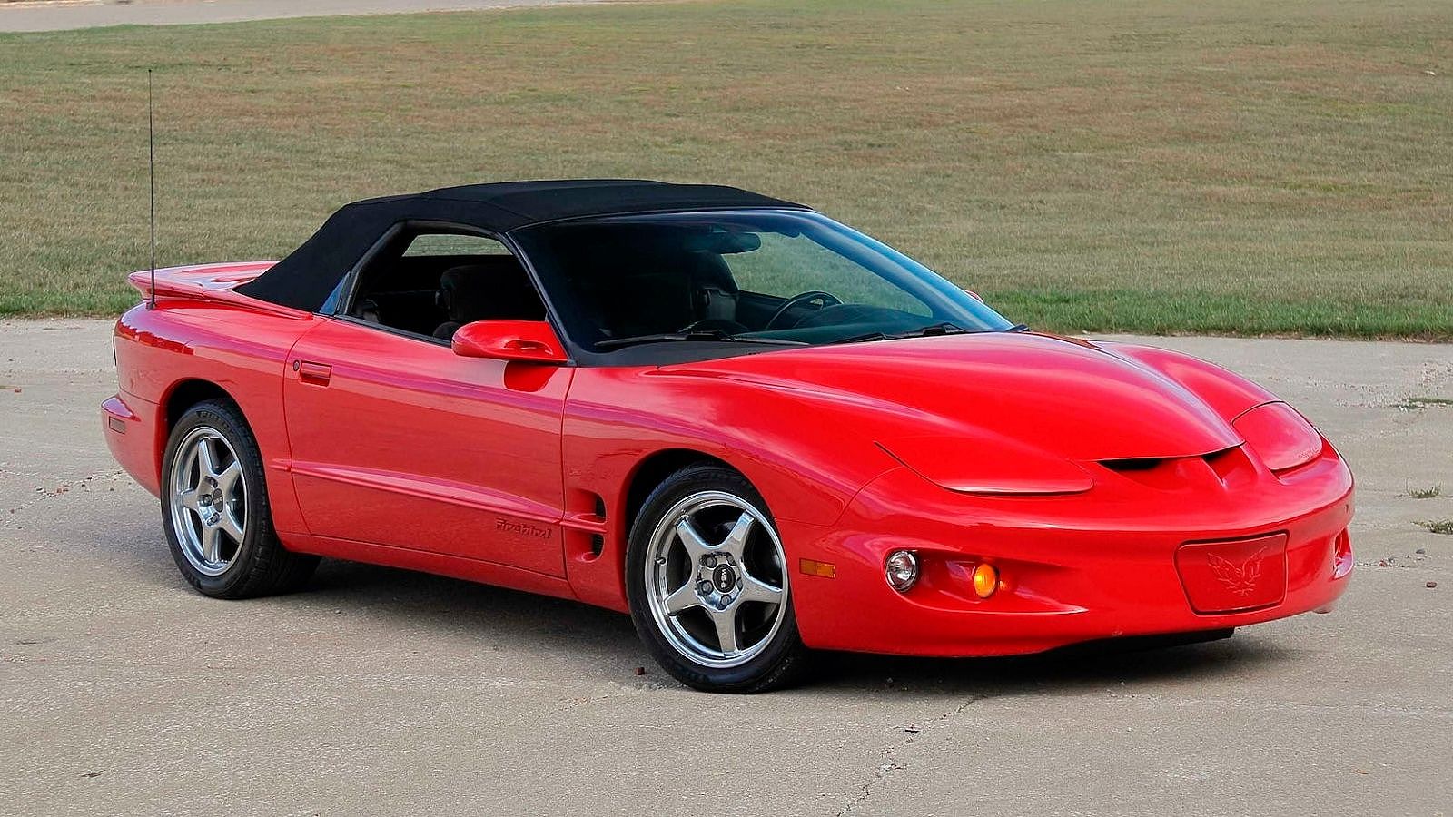 2002 Pontiac Firebird Convertible parked