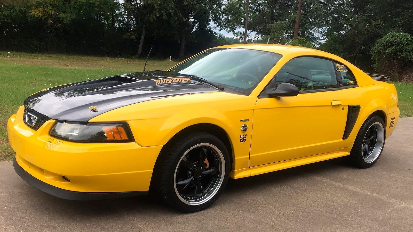 2004 Ford Mustang GT parked