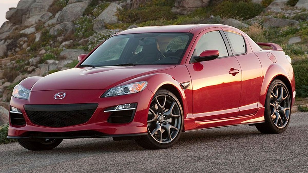 2011 Mazda RX-8 in red