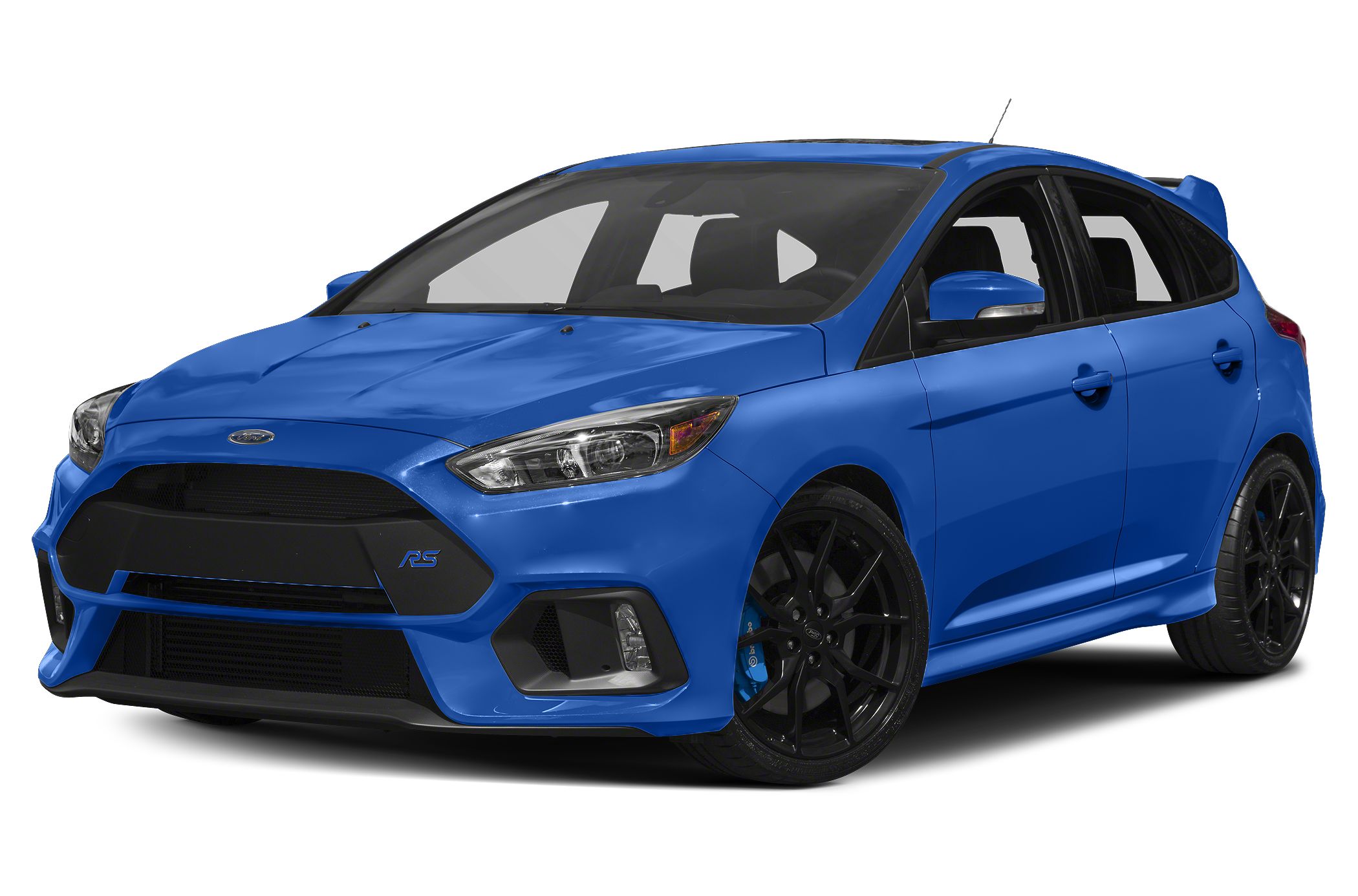 Side view of the 2016 Ford Focus RS